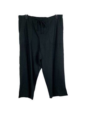 Vintage Studio Women Straight-Leg Cropped Pants Size L